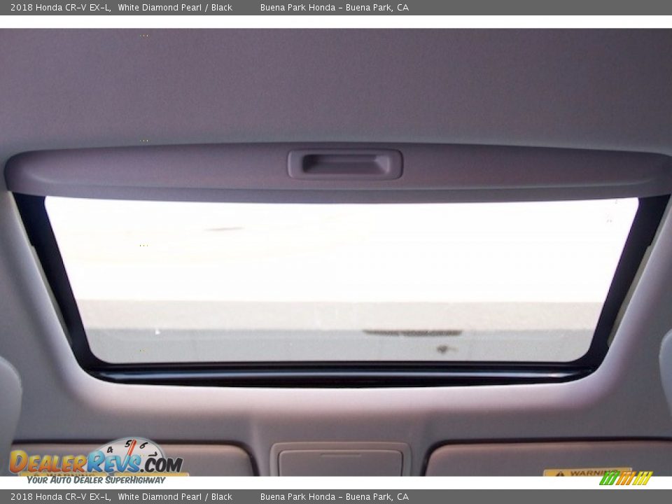 2018 Honda CR-V EX-L White Diamond Pearl / Black Photo #12