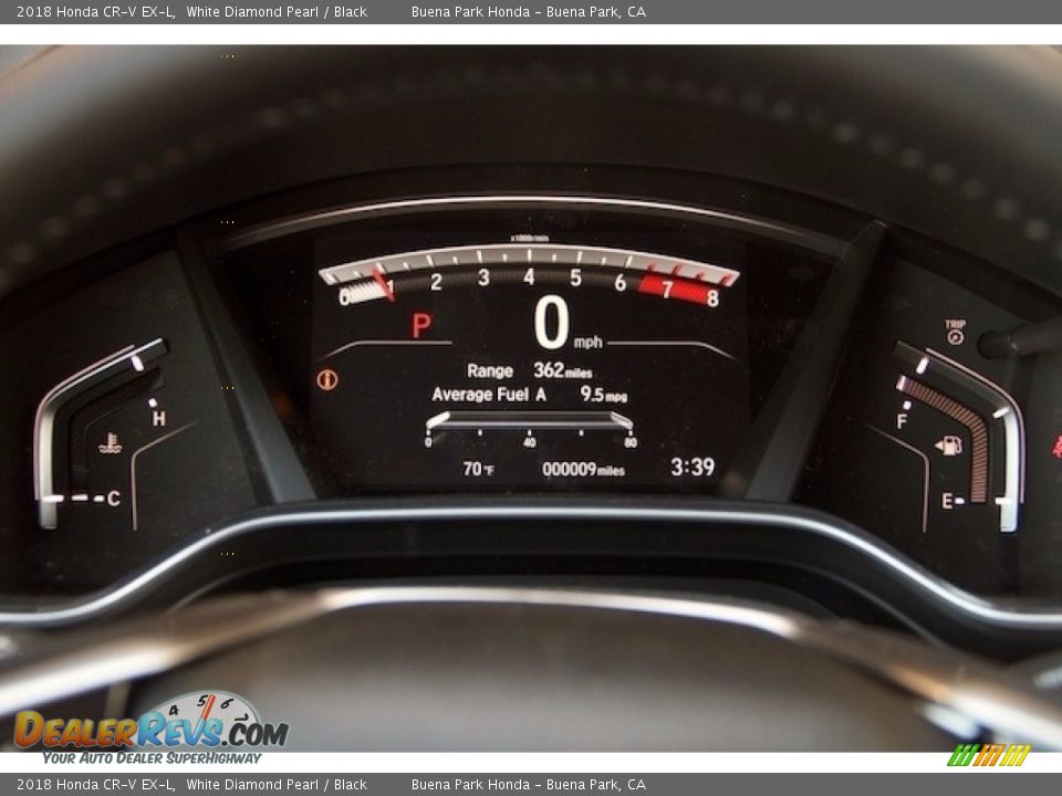 2018 Honda CR-V EX-L White Diamond Pearl / Black Photo #16