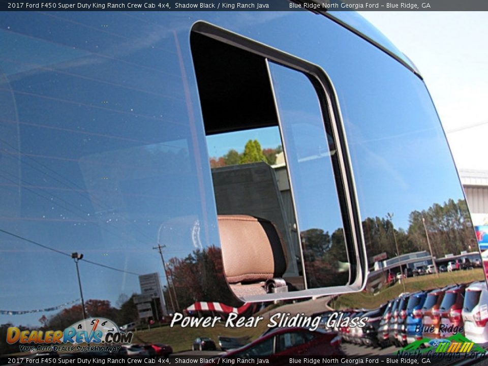 2017 Ford F450 Super Duty King Ranch Crew Cab 4x4 Shadow Black / King Ranch Java Photo #29