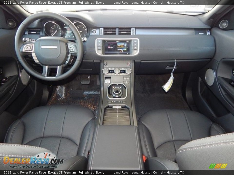 Ebony Interior - 2018 Land Rover Range Rover Evoque SE Premium Photo #4