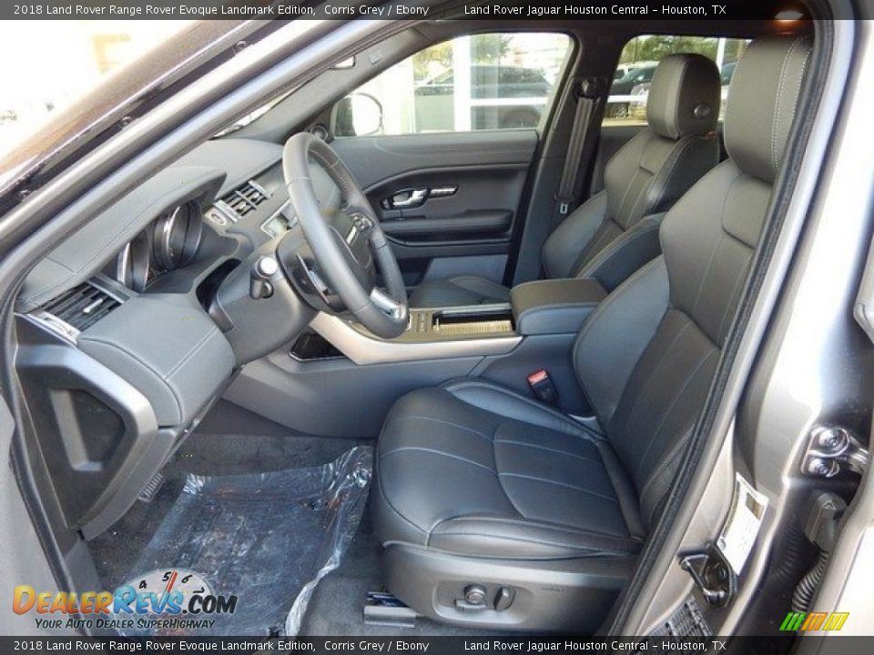 Ebony Interior - 2018 Land Rover Range Rover Evoque Landmark Edition Photo #3