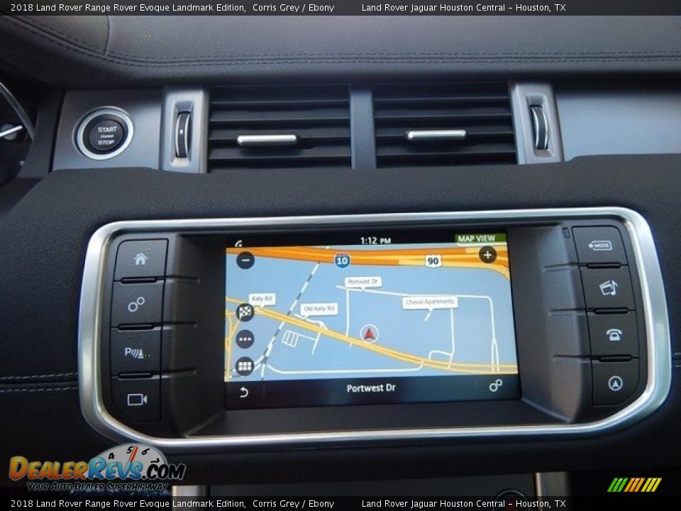 Navigation of 2018 Land Rover Range Rover Evoque Landmark Edition Photo #19