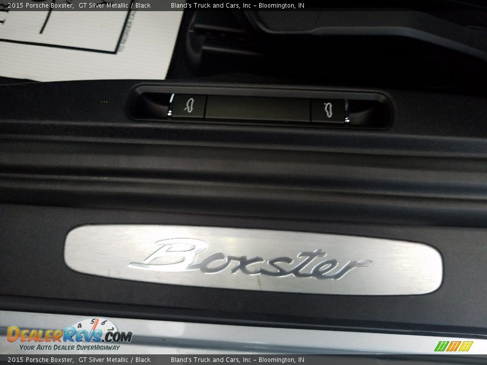 2015 Porsche Boxster GT Silver Metallic / Black Photo #14