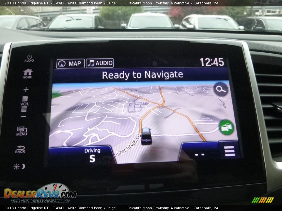 Navigation of 2018 Honda Ridgeline RTL-E AWD Photo #13