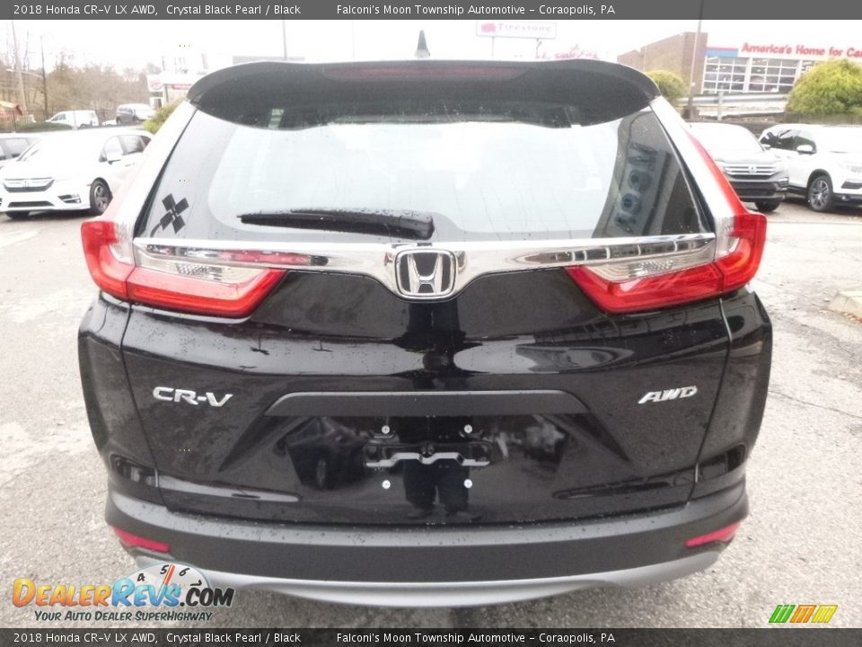 2018 Honda CR-V LX AWD Crystal Black Pearl / Black Photo #3