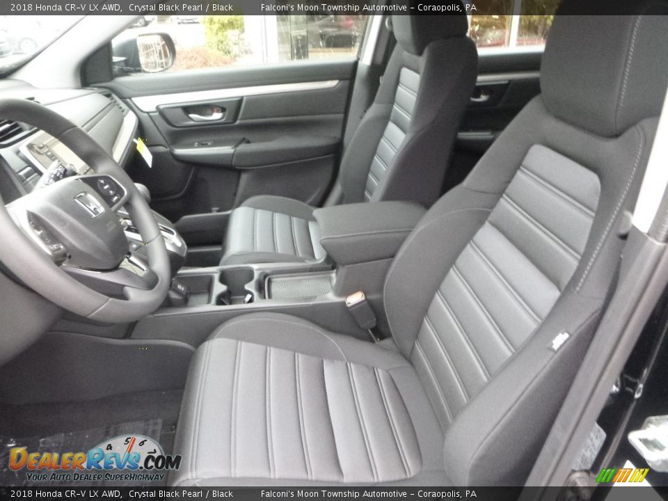 Front Seat of 2018 Honda CR-V LX AWD Photo #8
