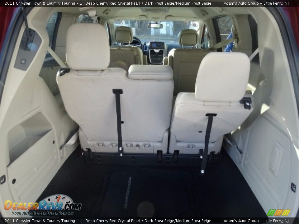 2011 Chrysler Town & Country Touring - L Deep Cherry Red Crystal Pearl / Dark Frost Beige/Medium Frost Beige Photo #36