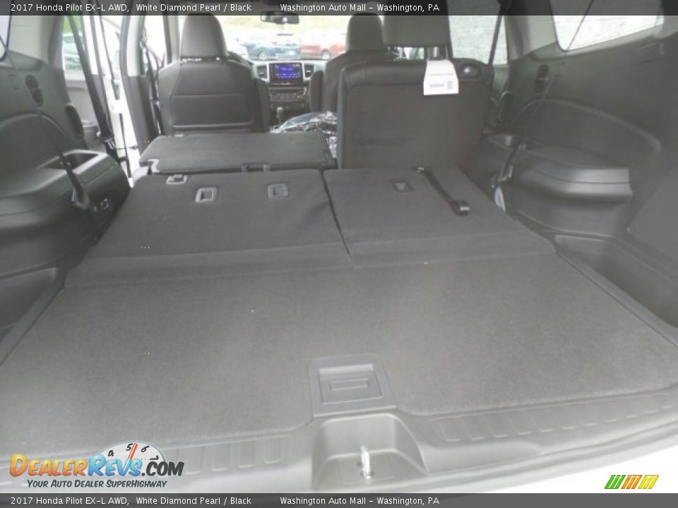 2017 Honda Pilot EX-L AWD White Diamond Pearl / Black Photo #15