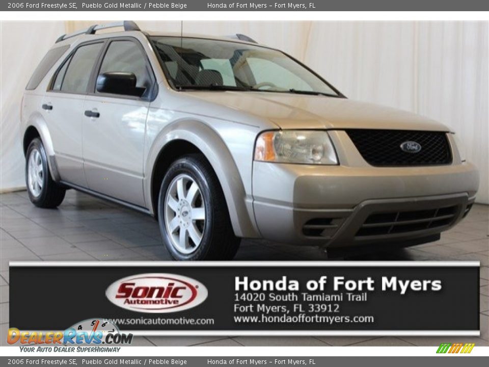 2006 Ford Freestyle SE Pueblo Gold Metallic / Pebble Beige Photo #1