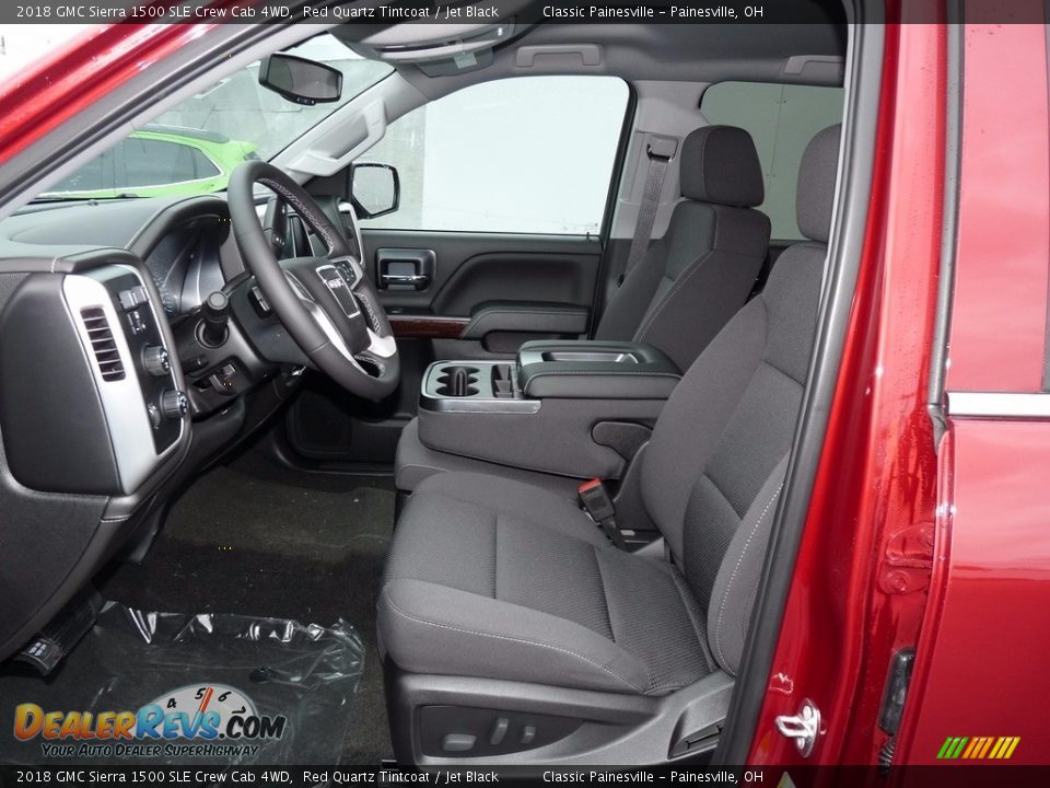 2018 GMC Sierra 1500 SLE Crew Cab 4WD Red Quartz Tintcoat / Jet Black Photo #6