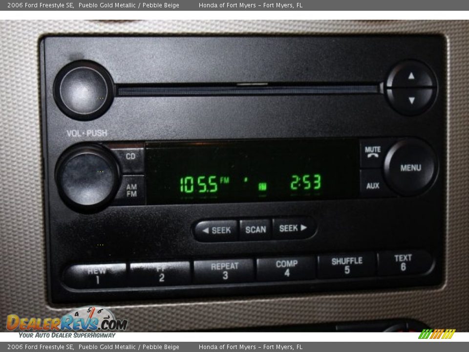 2006 Ford Freestyle SE Pueblo Gold Metallic / Pebble Beige Photo #16