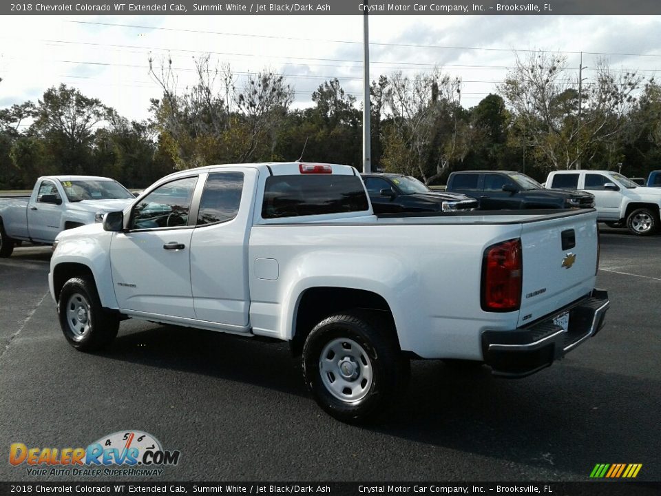 2018 Chevrolet Colorado WT Extended Cab Summit White / Jet Black/Dark Ash Photo #3