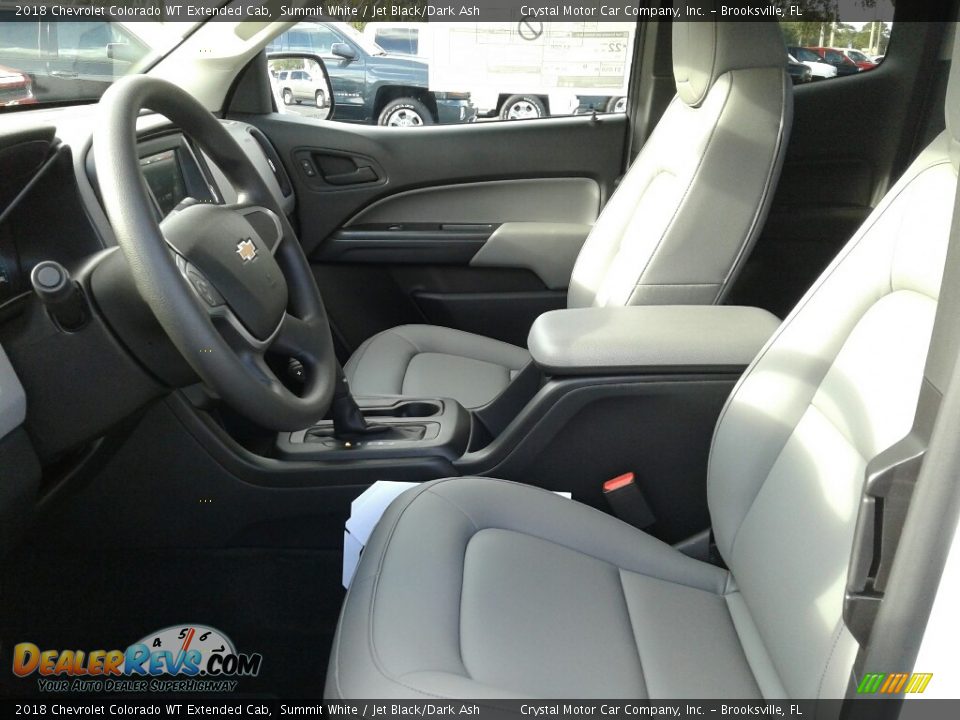 2018 Chevrolet Colorado WT Extended Cab Summit White / Jet Black/Dark Ash Photo #9