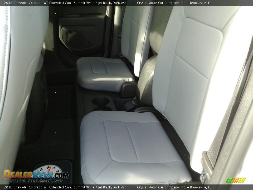 2018 Chevrolet Colorado WT Extended Cab Summit White / Jet Black/Dark Ash Photo #10