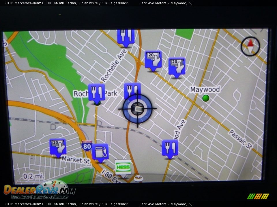 2016 Mercedes-Benz C 300 4Matic Sedan Polar White / Silk Beige/Black Photo #31