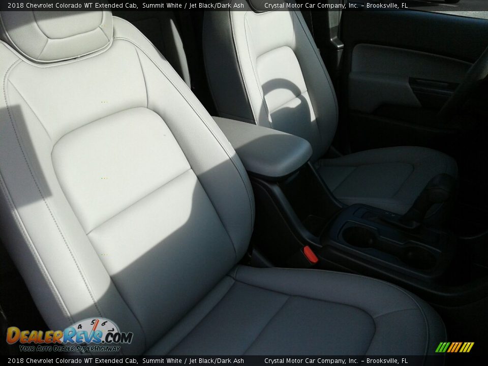2018 Chevrolet Colorado WT Extended Cab Summit White / Jet Black/Dark Ash Photo #12