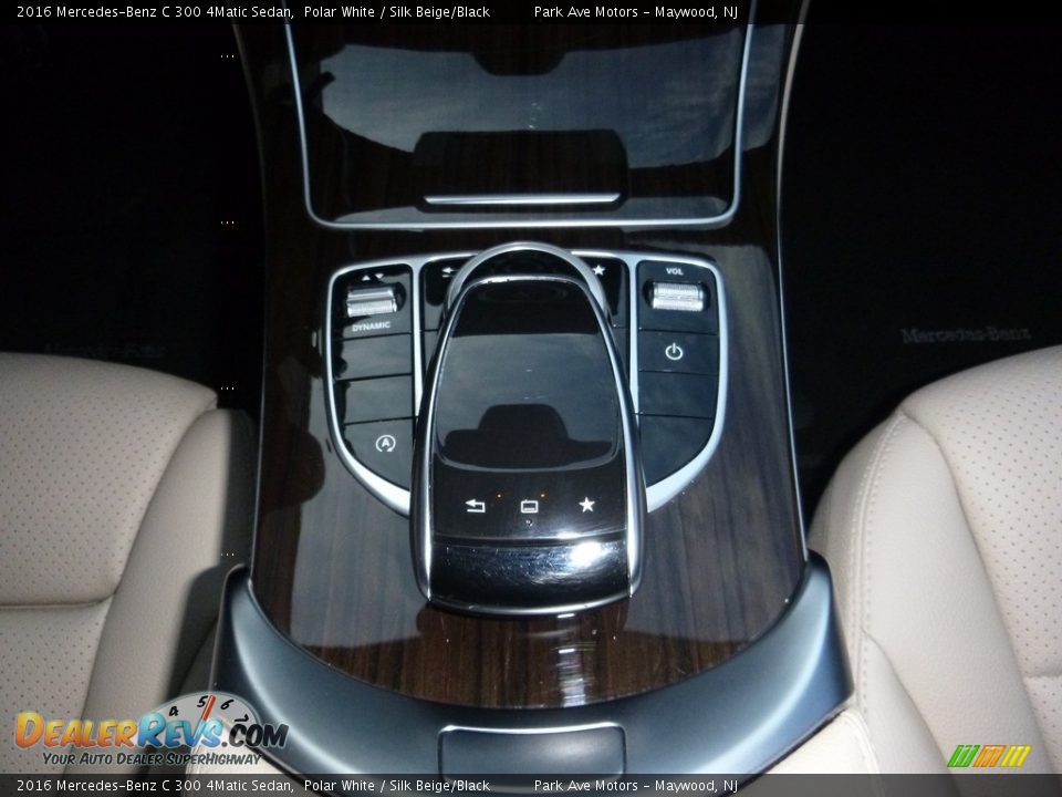 2016 Mercedes-Benz C 300 4Matic Sedan Polar White / Silk Beige/Black Photo #34