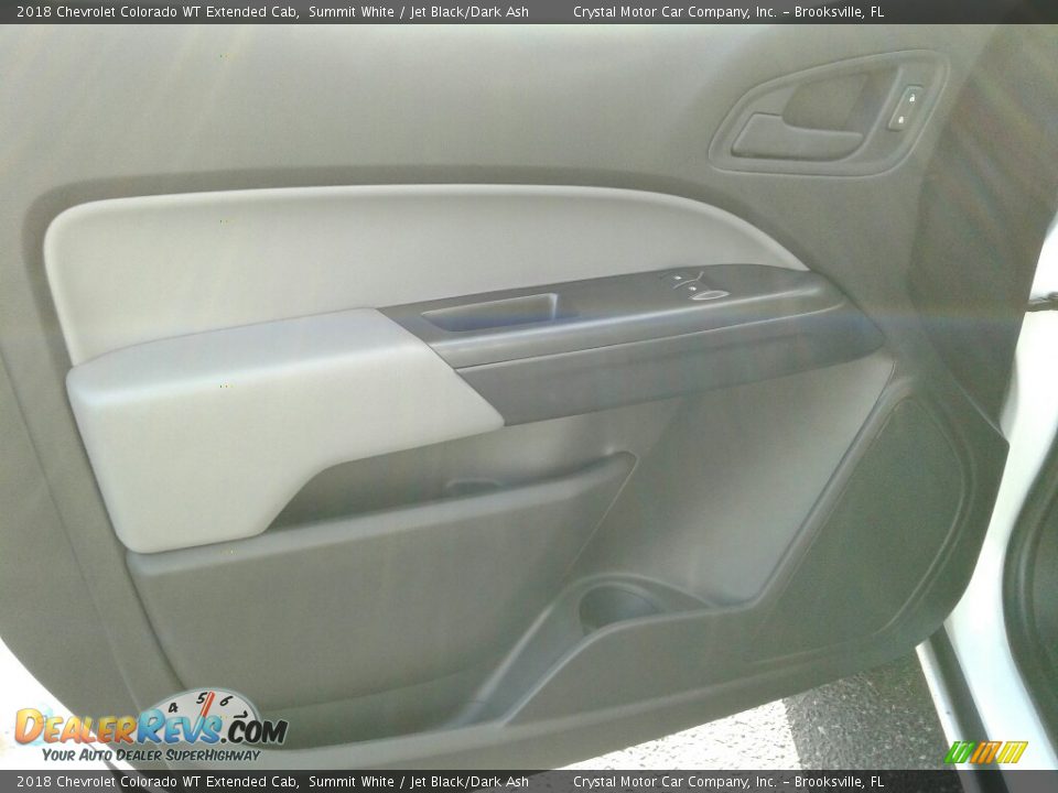 2018 Chevrolet Colorado WT Extended Cab Summit White / Jet Black/Dark Ash Photo #17
