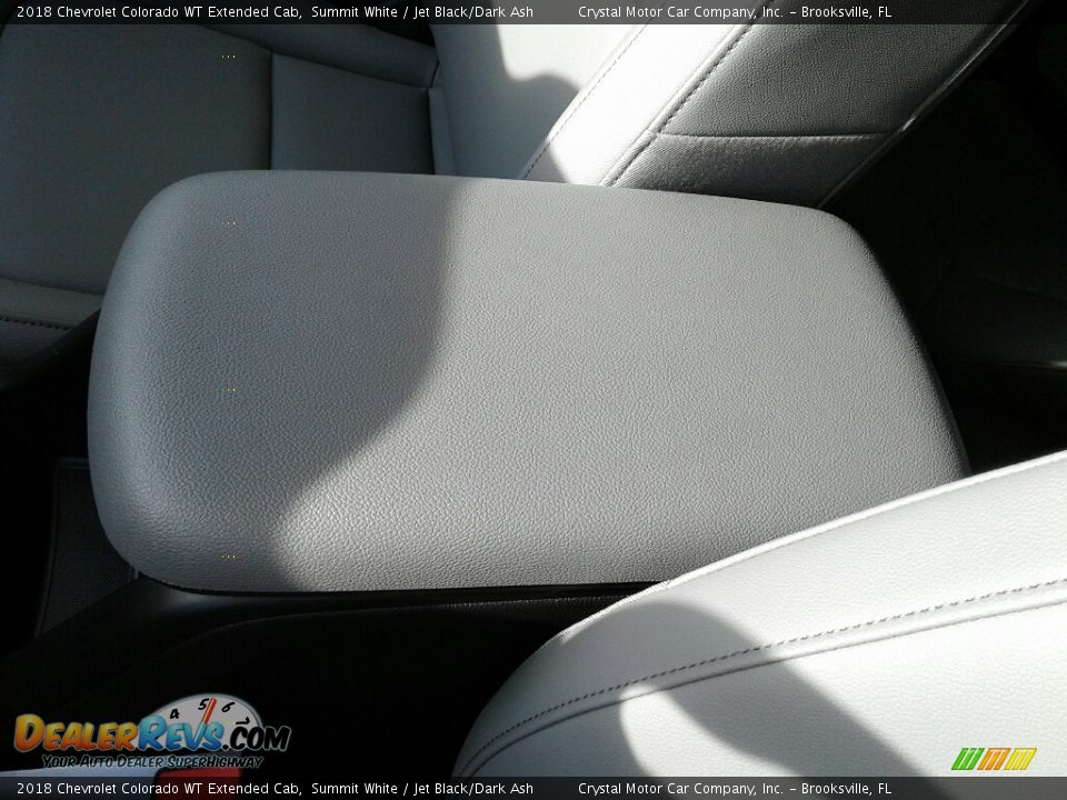 2018 Chevrolet Colorado WT Extended Cab Summit White / Jet Black/Dark Ash Photo #18
