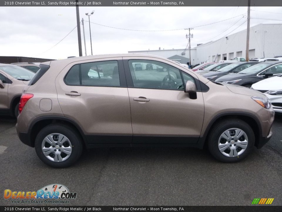 2018 Chevrolet Trax LS Sandy Ridge Metallic / Jet Black Photo #6