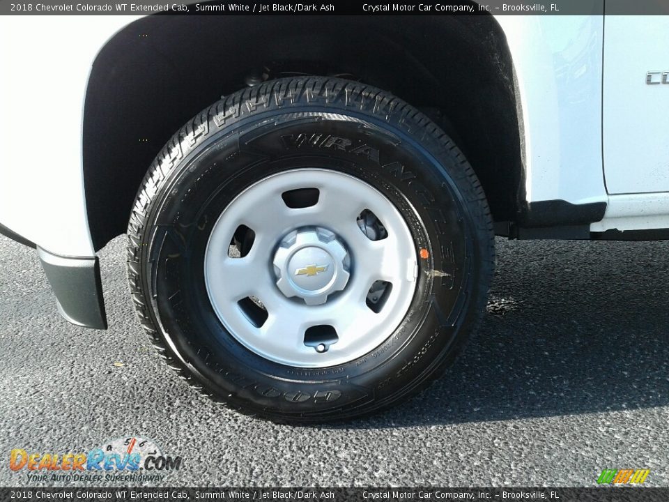 2018 Chevrolet Colorado WT Extended Cab Summit White / Jet Black/Dark Ash Photo #20