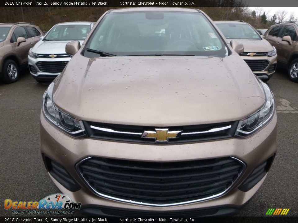 2018 Chevrolet Trax LS Sandy Ridge Metallic / Jet Black Photo #8