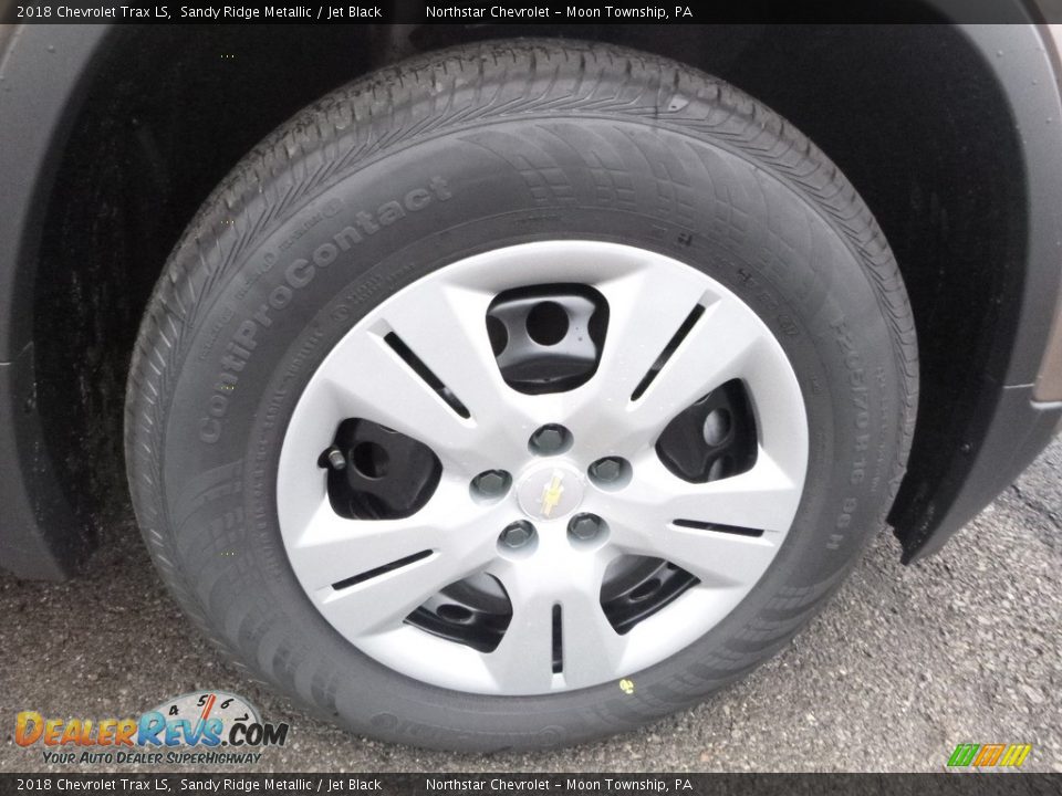 2018 Chevrolet Trax LS Sandy Ridge Metallic / Jet Black Photo #9