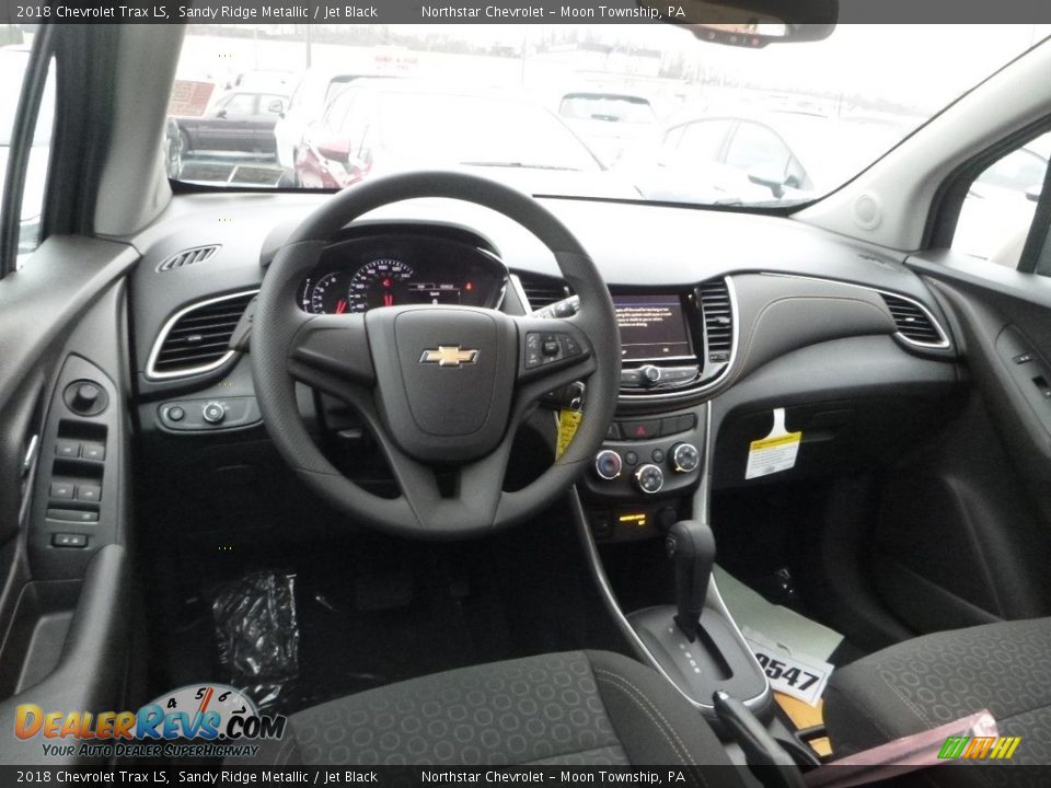 Jet Black Interior - 2018 Chevrolet Trax LS Photo #14
