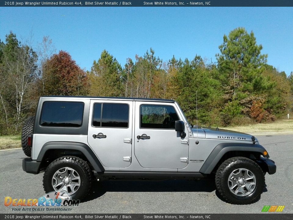Billet Silver Metallic 2018 Jeep Wrangler Unlimited Rubicon 4x4 Photo #5