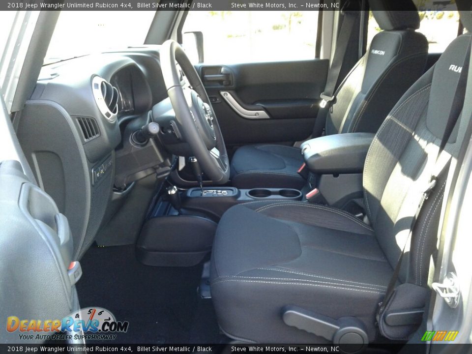 2018 Jeep Wrangler Unlimited Rubicon 4x4 Billet Silver Metallic / Black Photo #9