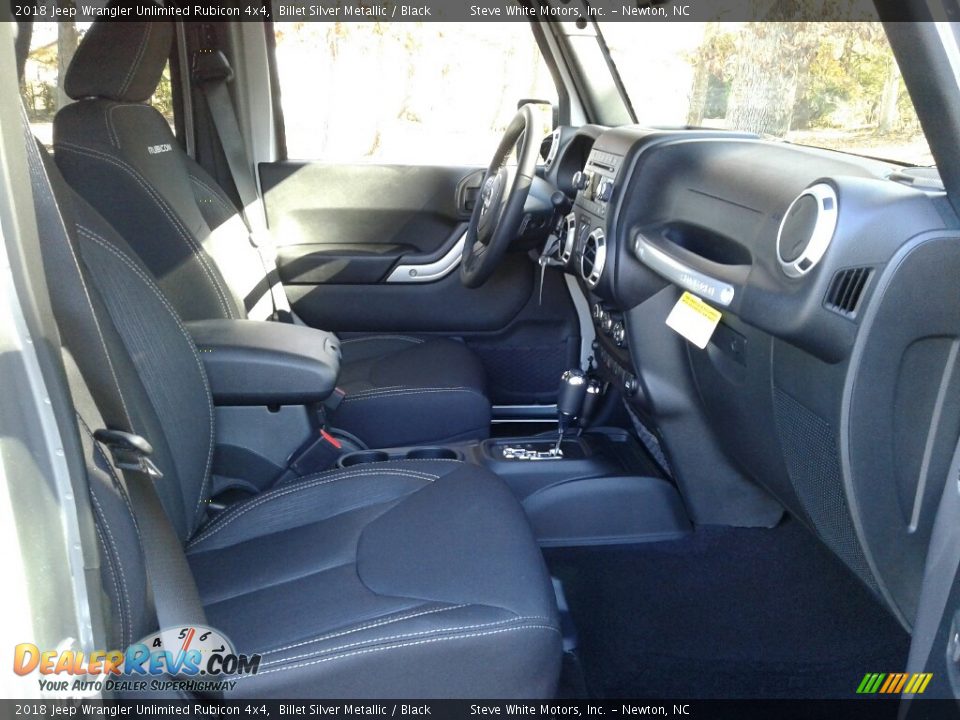 2018 Jeep Wrangler Unlimited Rubicon 4x4 Billet Silver Metallic / Black Photo #13