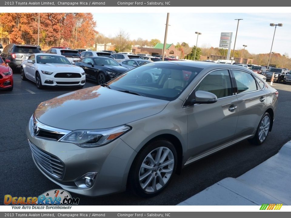 2013 Toyota Avalon Limited Champagne Mica / Almond Photo #7