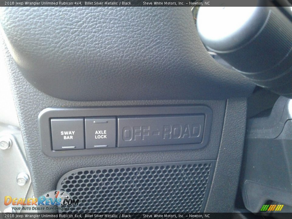2018 Jeep Wrangler Unlimited Rubicon 4x4 Billet Silver Metallic / Black Photo #15