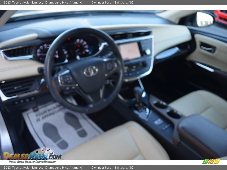 2013 Toyota Avalon Limited Champagne Mica / Almond Photo #10