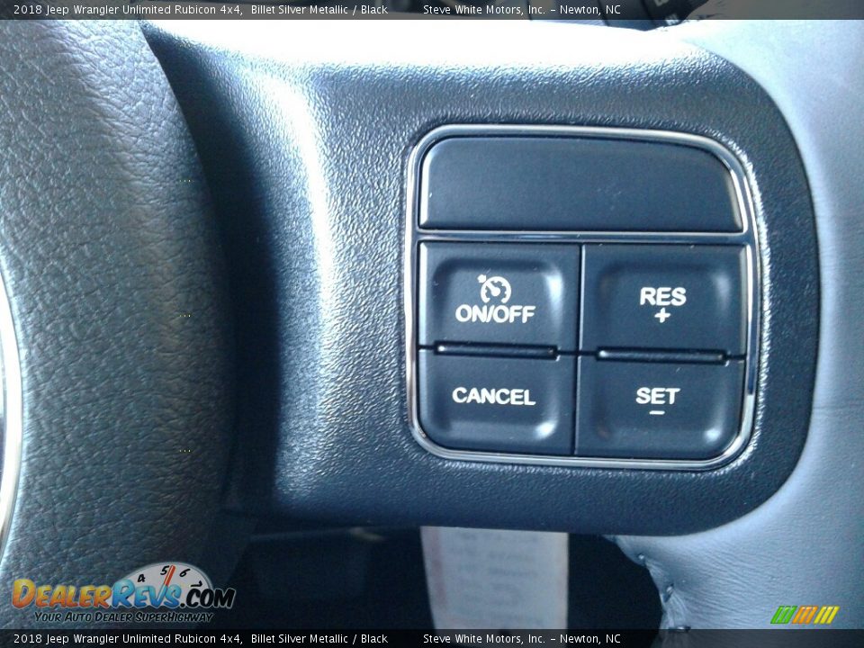 2018 Jeep Wrangler Unlimited Rubicon 4x4 Billet Silver Metallic / Black Photo #18