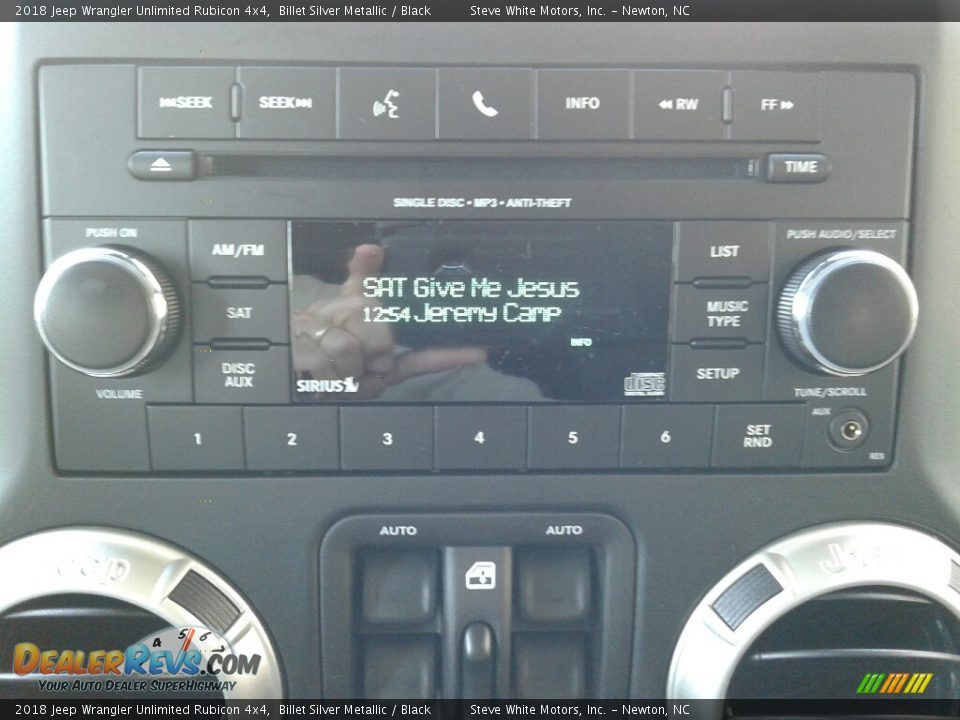 2018 Jeep Wrangler Unlimited Rubicon 4x4 Billet Silver Metallic / Black Photo #20