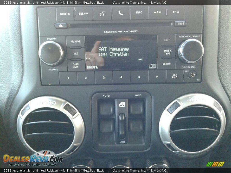 2018 Jeep Wrangler Unlimited Rubicon 4x4 Billet Silver Metallic / Black Photo #21