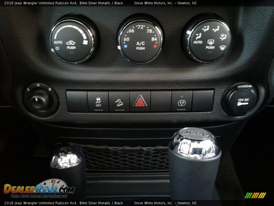 2018 Jeep Wrangler Unlimited Rubicon 4x4 Billet Silver Metallic / Black Photo #22