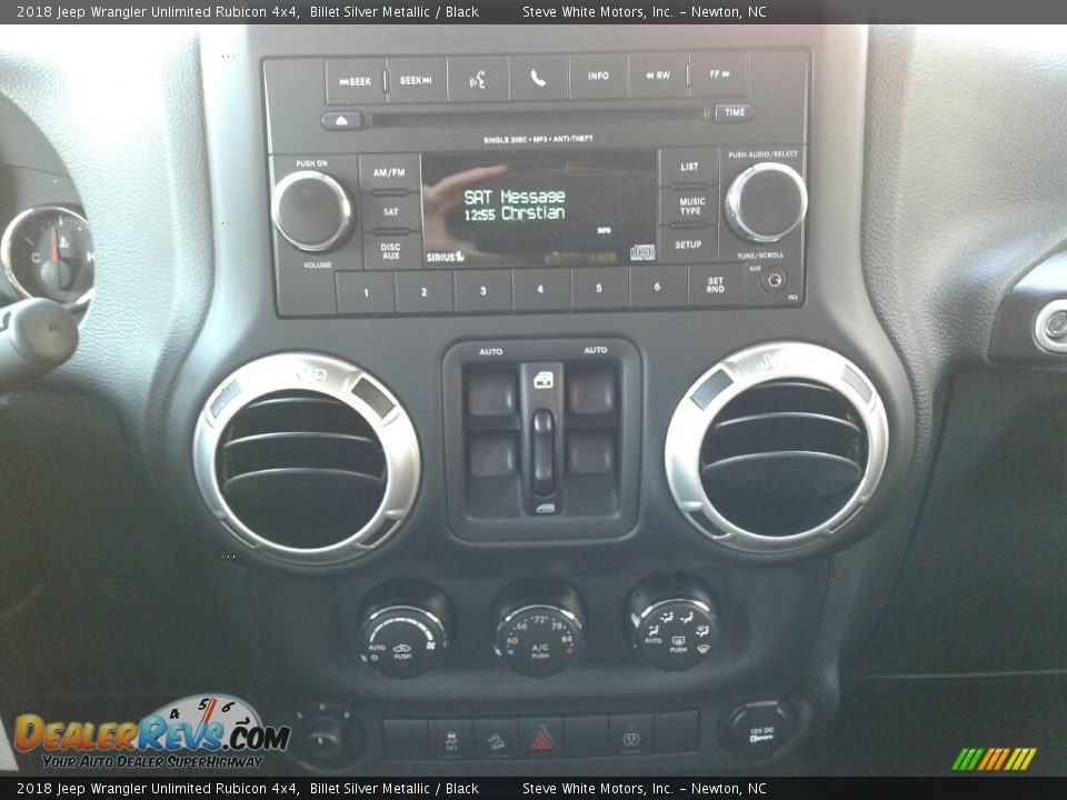 2018 Jeep Wrangler Unlimited Rubicon 4x4 Billet Silver Metallic / Black Photo #23