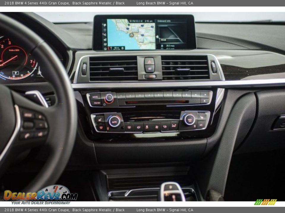 2018 BMW 4 Series 440i Gran Coupe Black Sapphire Metallic / Black Photo #5