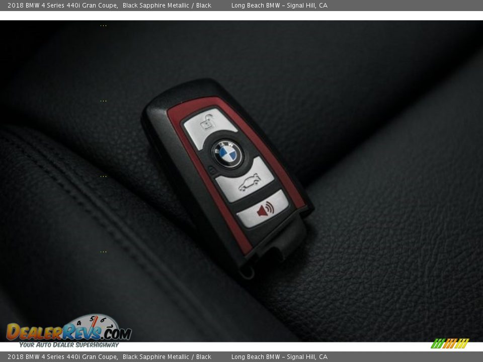 2018 BMW 4 Series 440i Gran Coupe Black Sapphire Metallic / Black Photo #11