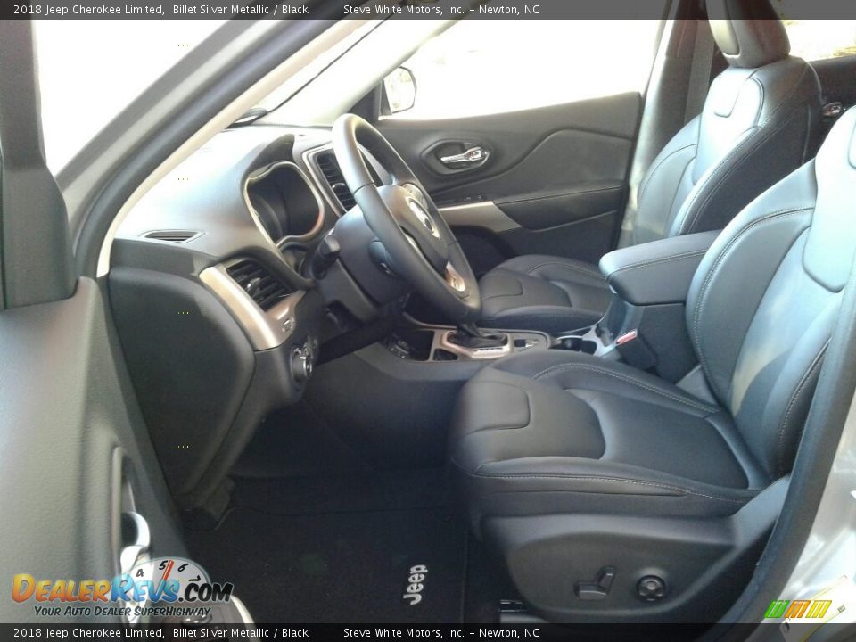 2018 Jeep Cherokee Limited Billet Silver Metallic / Black Photo #9