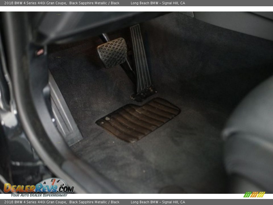2018 BMW 4 Series 440i Gran Coupe Black Sapphire Metallic / Black Photo #17