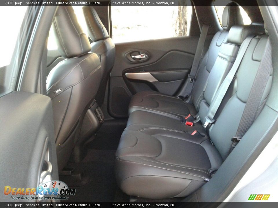 2018 Jeep Cherokee Limited Billet Silver Metallic / Black Photo #10