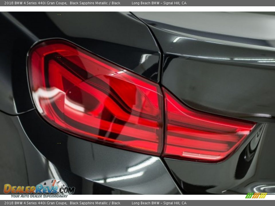2018 BMW 4 Series 440i Gran Coupe Black Sapphire Metallic / Black Photo #20