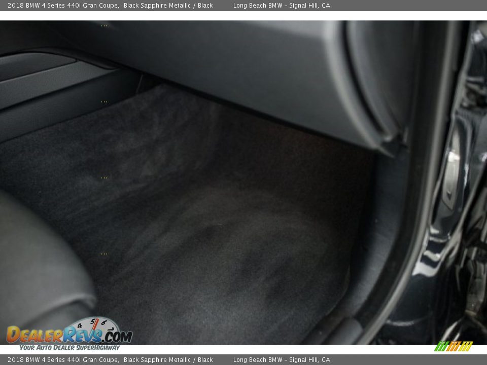 2018 BMW 4 Series 440i Gran Coupe Black Sapphire Metallic / Black Photo #21