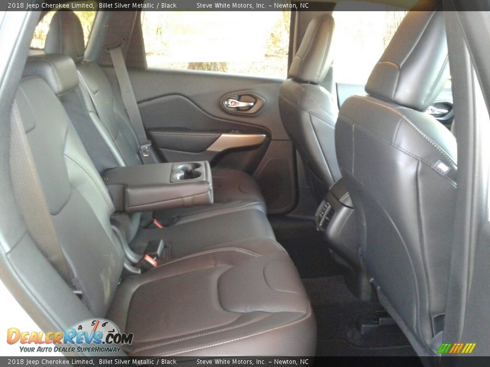 2018 Jeep Cherokee Limited Billet Silver Metallic / Black Photo #12