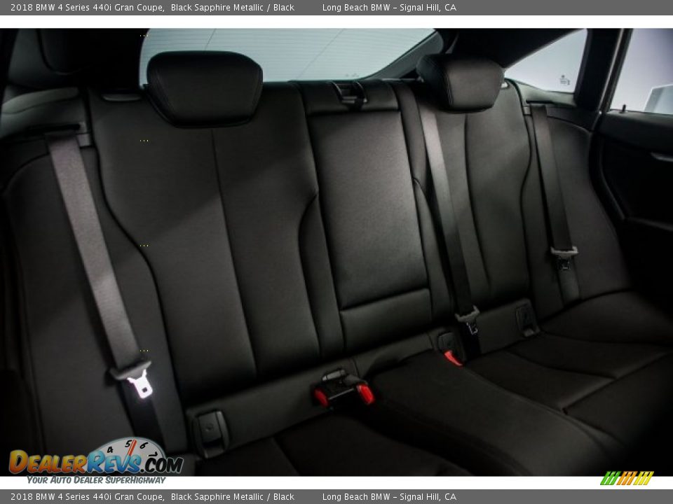 2018 BMW 4 Series 440i Gran Coupe Black Sapphire Metallic / Black Photo #27