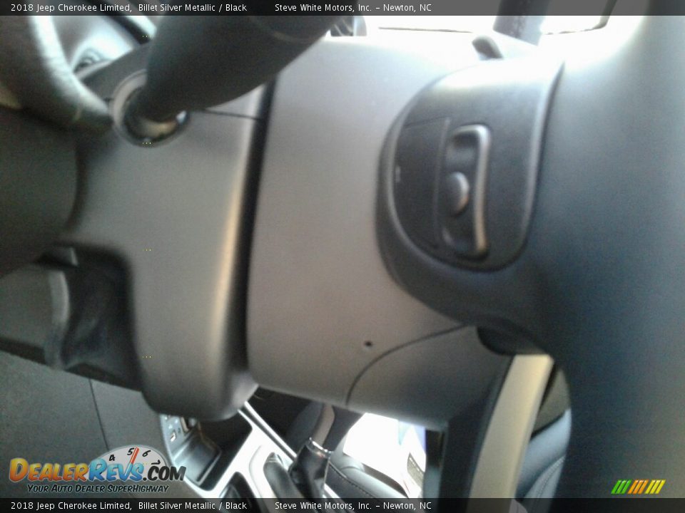 2018 Jeep Cherokee Limited Billet Silver Metallic / Black Photo #15