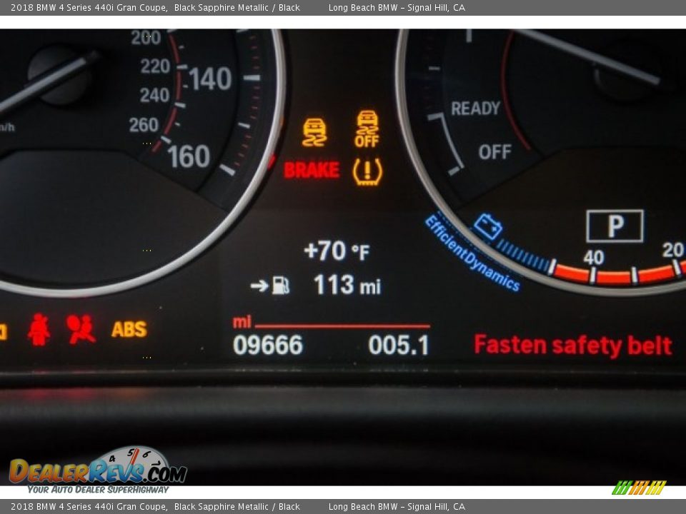 2018 BMW 4 Series 440i Gran Coupe Black Sapphire Metallic / Black Photo #29